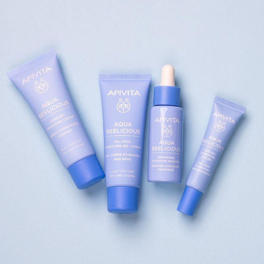 Apivita Aqua Beelicious Rich 24h Gel Face with Aloe Vera & Ceramides 40ml
