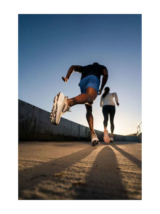 Bondi 8 Sport Shoes Running Sharkskin / Harbor Mist