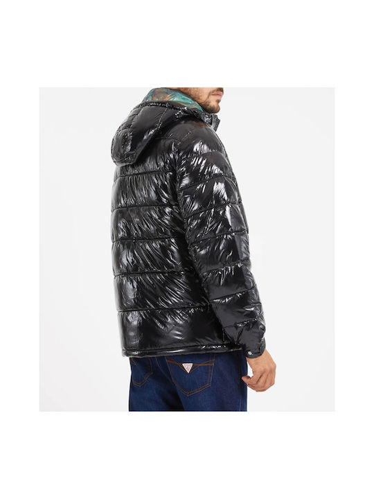 Winter Jacke Puffer Wasserdicht und Winddicht Schwarz
