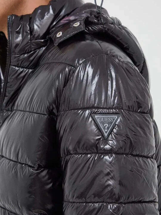 Winter Jacke Puffer Wasserdicht und Winddicht Schwarz