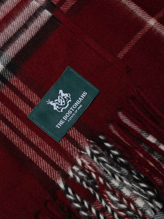Fular bărbați Burgundy
