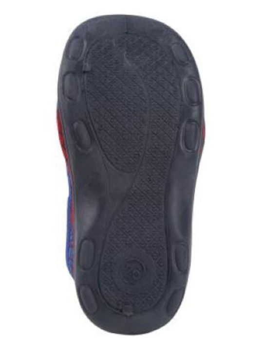 Spiderman Kids Slippers Blue