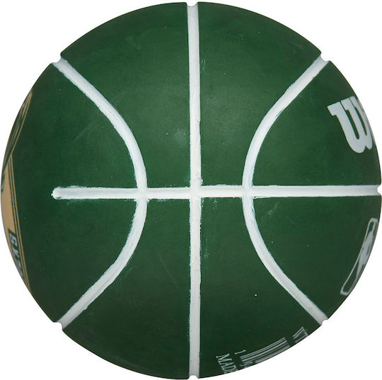 Wilson NBA Dribbler Milwaukee Bucks Kids Ball Basketball Green