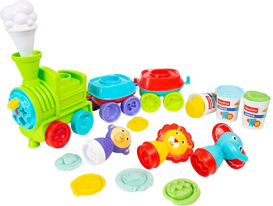 Fisher Price Пластелин - Игра Pulp Train 3бр
