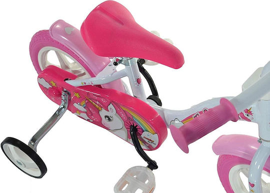 Dino Bikes Unicorn 10" Παιδικό Ποδήλατo BMX Ροζ
