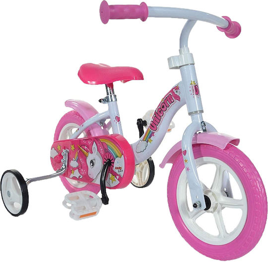 Dino Bikes Unicorn 10" Παιδικό Ποδήλατo BMX Ροζ