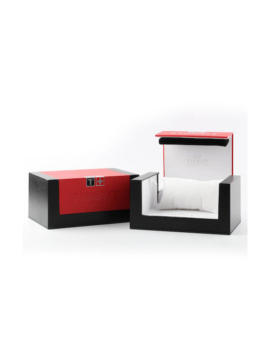 Tissot Bellissima Ceas Dama 26mm Baterie Cu Brățară Metalică Argintiu/Roz Auriu
