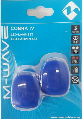 M-Wave Cobra IV Fahrradlicht-Set