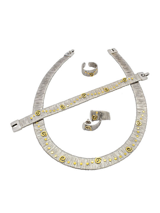 Savvas Design Σετ Κοσμημάτων από Λευκόχρυσο 18K Savvas Design Σετ Κοσμημάτων από Λευκόχρυσο 18K