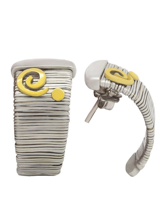 Savvas Design Set mit Halskette aus Weißgold 18K