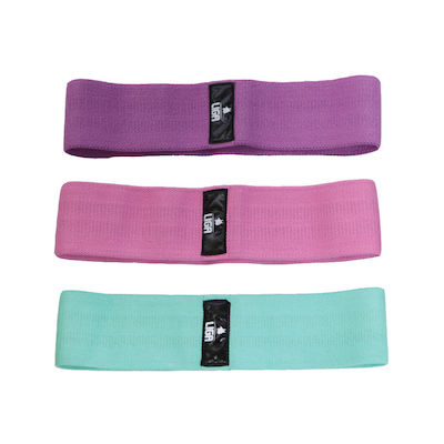 Liga Sport Loop Bands Set 3pcs Multicolored