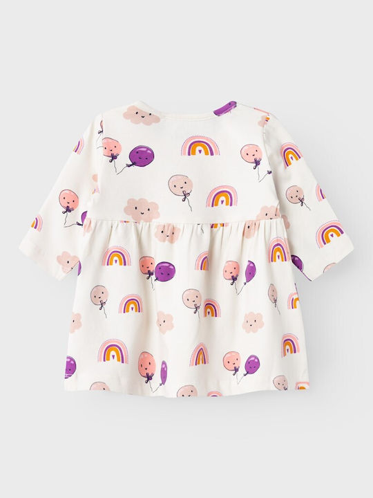 Name It Sweatshirt Kids Dress Ecru