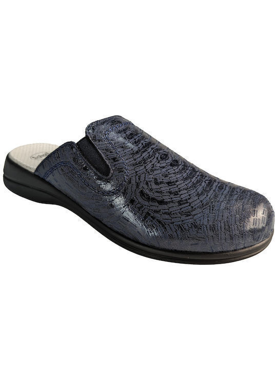 Scholl Anatomical Women's Slippers in Navy Blue color