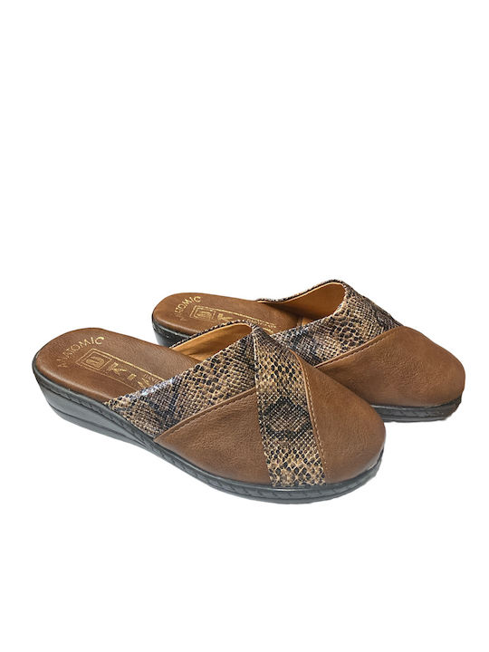 Winter Women's Slippers Brown