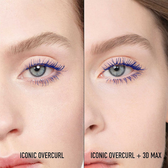 Dior Diorshow Iconic Overcurl Маскара за Обем, Къдрене & Дължина 264 синьо 10мл