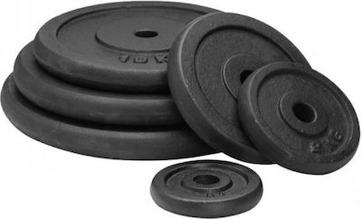 inSPORTline Castblack Set Discuri Cauciucate 1 x 20kg Φ30mm