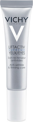 Vichy Liftactiv Supreme Eye Cream against Dark Circles & with Hyaluronic Acid & 15ml