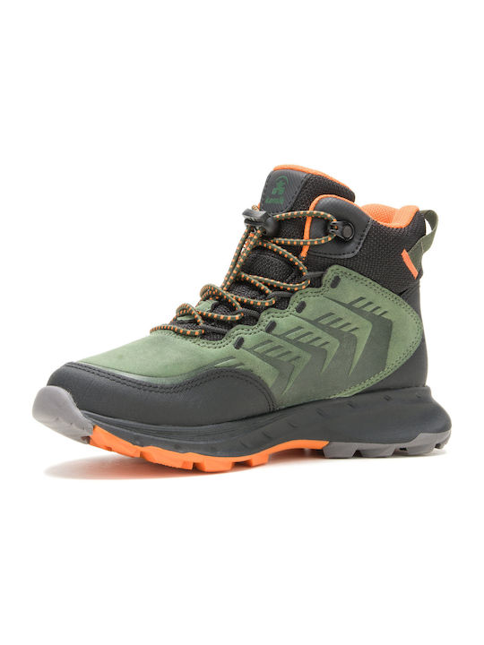 Kids Boots with Laces Green FK8566 DGN