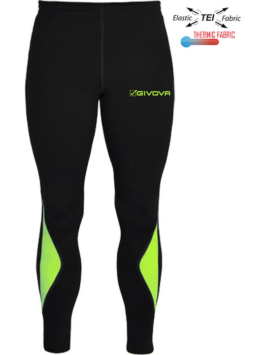 Givova Herren Sportleggings Lang Schwarz Givova Herren Sportleggings Lang Schwarz