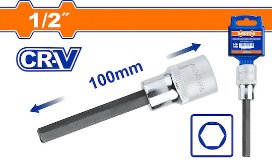 Wadfow Битов ключ с Allen връх и Квадратно Гнездо 1/2'' 1бр
