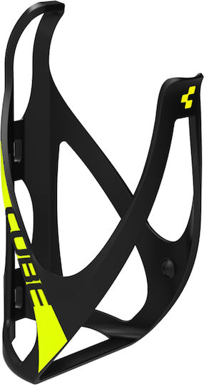 CUBE HPP Bicycle Bottle Cage Matt Black 'n' Flash Yellow