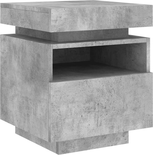 Комод Дървен Сив бетон 40x39x48.5см