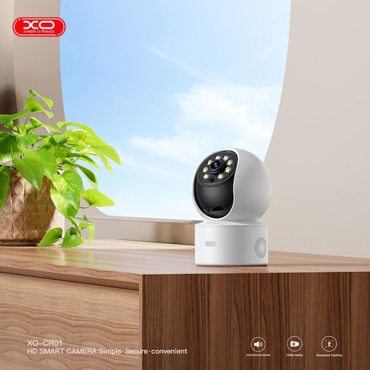 XO CR01 IP Камера за наблюдение Full HD+ 3MP с Високоговорител