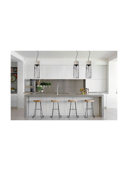 Inlight Pendant Light Single-Light Gray