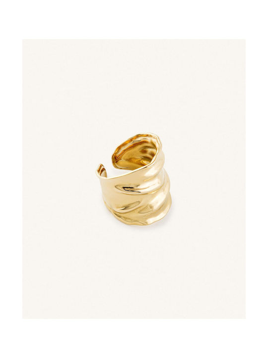 StanStefan Women's Gold Plated Steel Ring