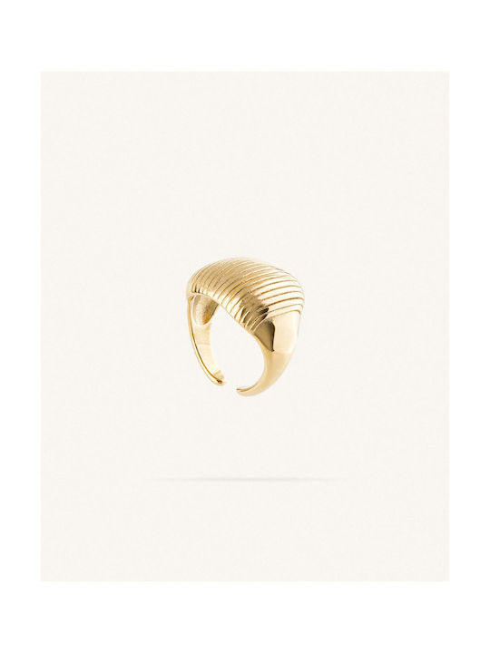 StanStefan Women's Ring from Steel Gold Plated