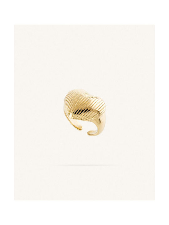 StanStefan Women's Ring from Steel Gold Plated