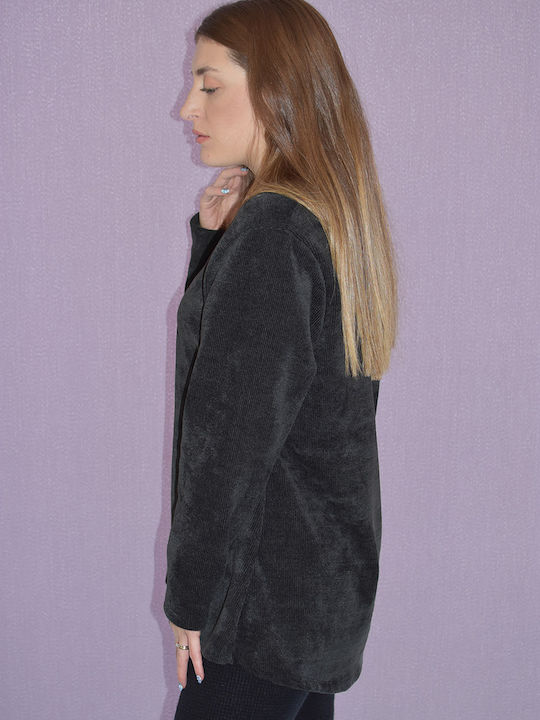 Women's Blouse Long Sleeve Black