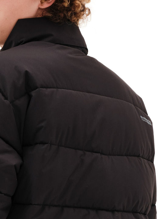 Winter Jacket Puffer Waterproof and Windproof Black