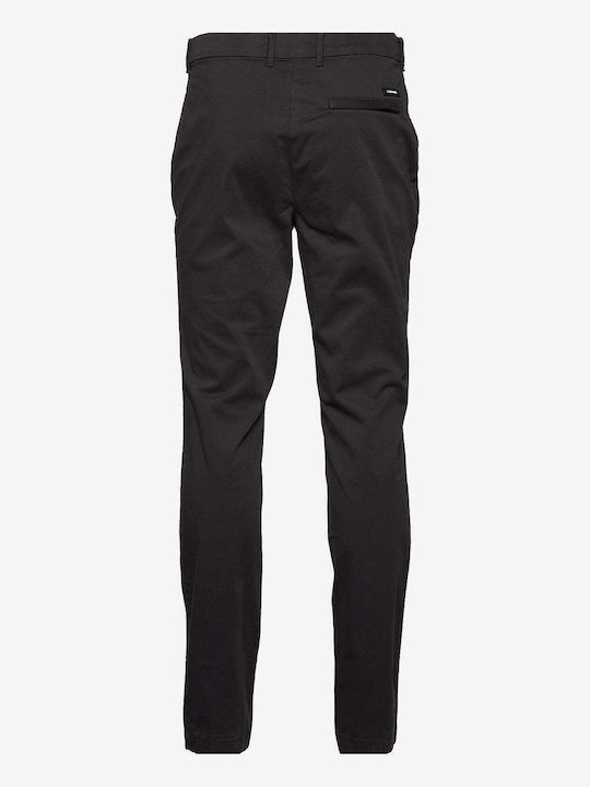 Men's Trousers Chinos Slim Fit Black