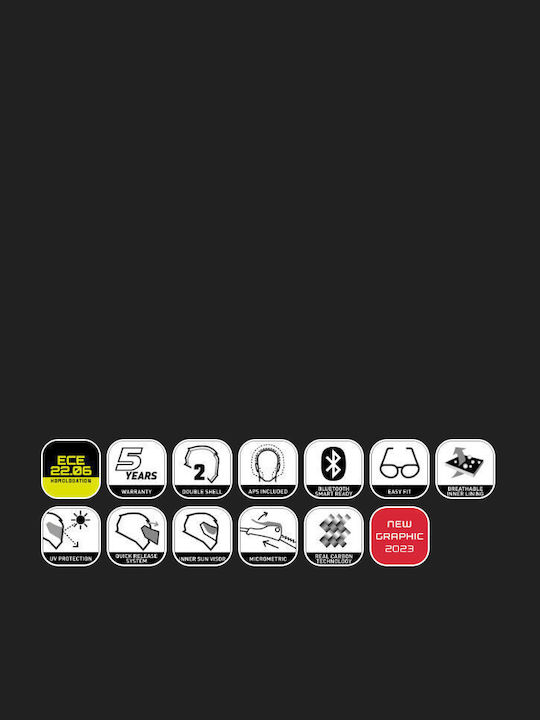 Premier JT5 Κράνος Μηχανής Jet ECE 22.06 με Sunvisor