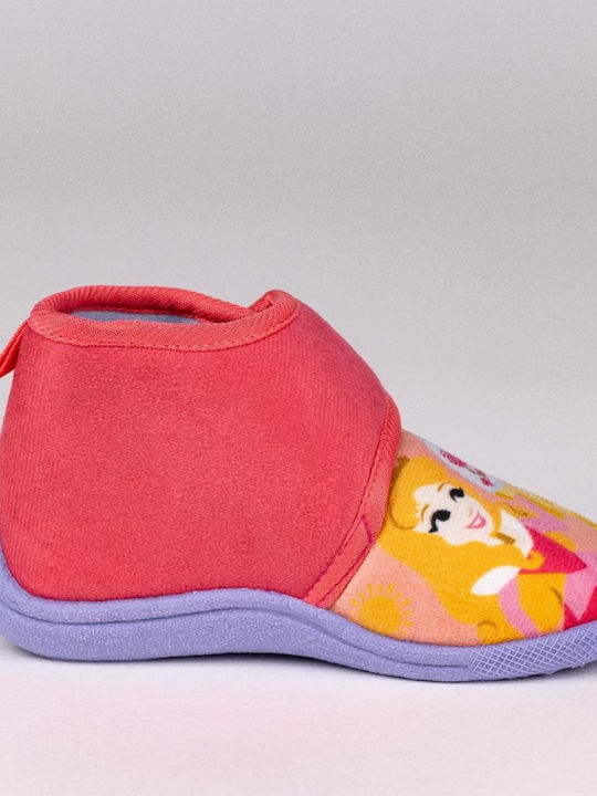 Kids Slippers Boots Pink Princess