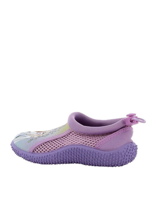 Frozen Kinder Badeschuhe Flieder