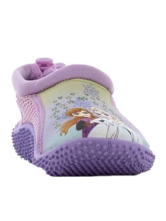 Frozen Kinder Badeschuhe Flieder
