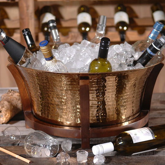 Champagners simple Aluminiu cu dimensiunile 54x54x21cm