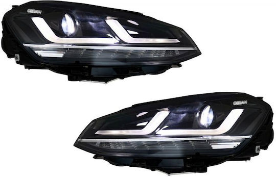 Osram Μπροστινά Φανάρια Led για Volkswagen Golf 12-17 2τμχ