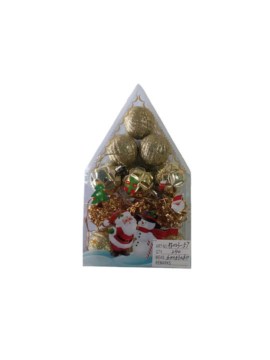 Set 12 Weihnachtsbaumschmuck Kugel Ornament 4cm Set 12 Weihnachtsbaumschmuck Kugel Ornament 4cm