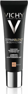 Vichy Dermablend 3D Correction Liquid Make Up 45 Gold 30ml