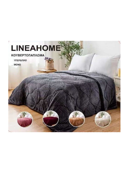 Linea Home Duvet Cover Double 210x230cm Ecru