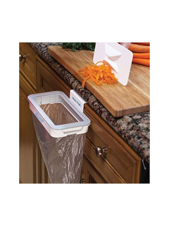 Baza de susținere a sacului Plastic în Alb Culori 11.5x24x3cm