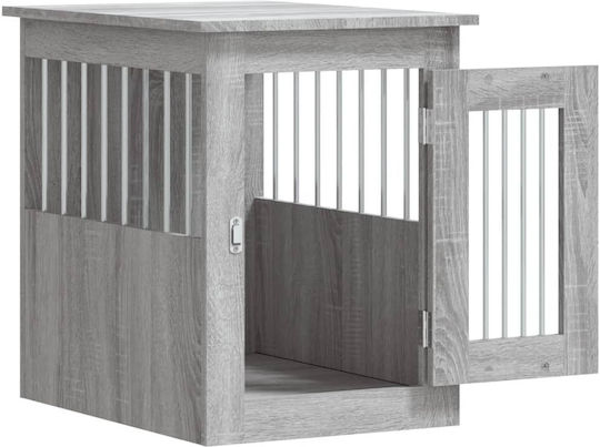 vidaXL Dog House Outdoor Gray 45x62x59cm