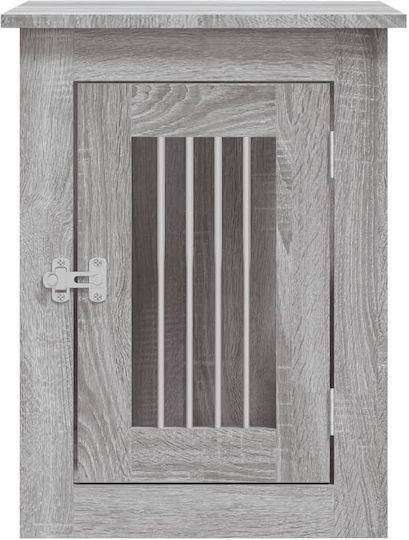 vidaXL Dog House Outdoor Gray 45x62x59cm