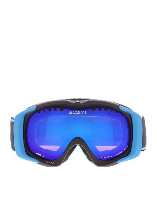 Cairn Spx3 Mat Masca de schi și snowboard Pentru copii Negru cu Lentilă în culoarea Negru