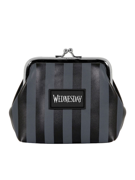 Karactermania Wednesday Original Kids Wallet with Coins Black Karactermania Wednesday Original Kids Wallet with Coins Black