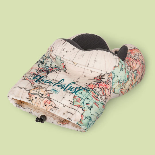 Legami Milano Memory Foam Travel Pillow Travel Set Pillow Green