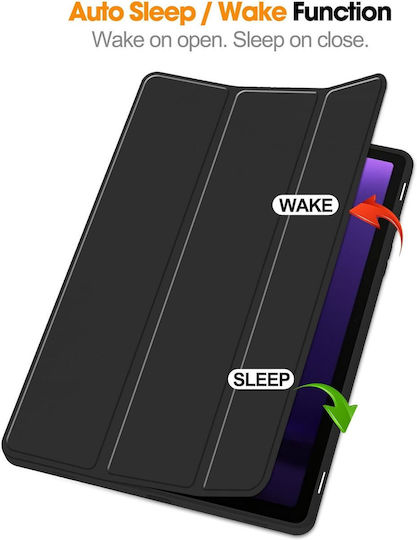 Revomag Flip Cover Neagră (Samsung Galaxy Tab S9 FE Plus SM-X610 /X616B)